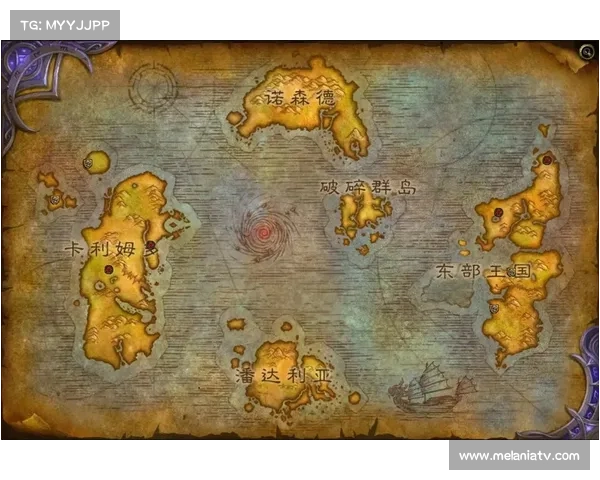 魔兽世界电脑地图:中心显示新玩法 魔兽世界电脑地图:中心显示新玩法